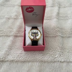 Betsey Johnson Cat Watch
